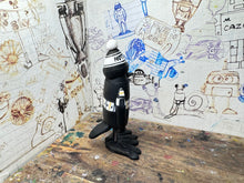 Load image into Gallery viewer, Notts County magpie top 1992 kit with woolly hat