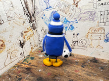 Load image into Gallery viewer, Peterborough United penguin 2026/27 with football and woolly hat