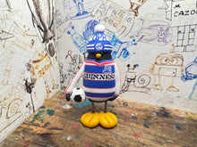 Load image into Gallery viewer, Queens Park Rangers penguin 1985/86 with football and woolly hat