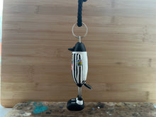 Load image into Gallery viewer, Notts County magpie rear mirror, car keyring or Christmas tree, decoration 2024 shirt