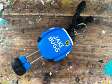 Load image into Gallery viewer, Notts County magpie rear mirror, car keyring or Christmas tree, decoration 2024 away shirt