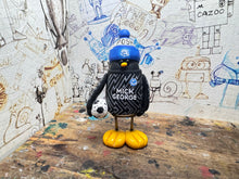 Load image into Gallery viewer, Peterborough United goalkeeper penguin 2023/2024 with football and woolly hat (black)