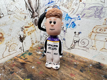 Load image into Gallery viewer, Adam Morgan btcc cartoon character car mirror keyring