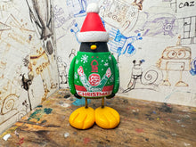 Load image into Gallery viewer, Nottingham Forest Brian Clough Merry Christmas jumper penguin with woolly hat