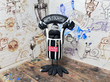 Load image into Gallery viewer, Notts County magpie home 2024 kit with woolly hat & scarf