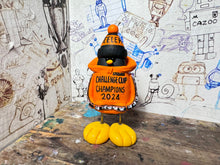 Load image into Gallery viewer, Sheffield Steelers hoodie penguin with woolly hat penguin (challenge cups champions)
