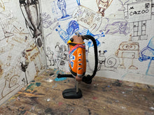 Load image into Gallery viewer, Sheffield Steelers with tansey on back. Car mirror keyring handmade