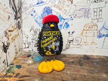 Load image into Gallery viewer, Nottingham Panthers playoff champions 2025 penguin with cap