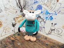 Load image into Gallery viewer, Wrexham AFC goalkeeper sheep with football 2025/26