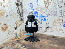 Load image into Gallery viewer, Notts County magpie top 1992 kit with woolly hat