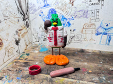 Load image into Gallery viewer, Shaun of the dead duck with removable parts and moving arm