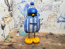 Load image into Gallery viewer, Peterborough United penguin 3rd shirt 2010 with woolly hat