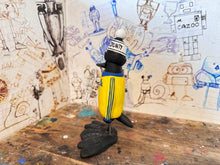 Load image into Gallery viewer, Notts County magpie retro kit 1978 away with woolly hat