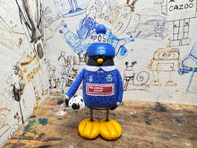 Load image into Gallery viewer, Peterborough United penguin home shirt 1992/93 with woolly hat & ball 