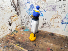 Load image into Gallery viewer, AFC Wimbledon penguin away shirt 2026/27 with football and woolly hat