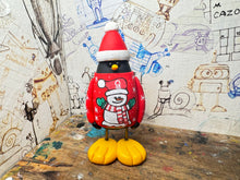 Load image into Gallery viewer, Nottingham Forest Christmas showman jumper penguin with woolly hat
