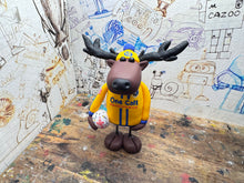 Load image into Gallery viewer, FA Cup football Mansfield town stag with his 2025/26 shirt & FA Cup football