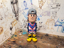Load image into Gallery viewer, Harley Prebble cartoon character with moving head 2026