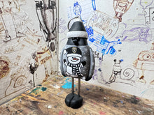 Load image into Gallery viewer, Notts County Christmas jumper, magpie rear mirror, car keyring or Christmas tree, decoration snowman jumper 