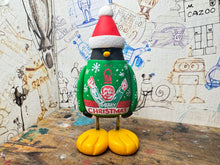Load image into Gallery viewer, Nottingham Forest Brian Clough Merry Christmas jumper penguin with woolly hat