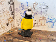 Load image into Gallery viewer, Notts County magpie retro kit 1995 away with woolly hat