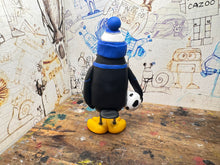 Load image into Gallery viewer, Peterborough United penguin 2002/3 with football and woolly hat