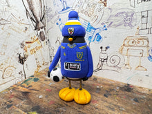 Load image into Gallery viewer, Wimbledon penguin home shirt 1997/98 with football and woolly hat