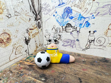 Load image into Gallery viewer, Mansfield town football snail kit 2025 home kit