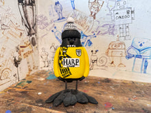 Load image into Gallery viewer, Notts County magpie retro kit 1995 away with woolly hat