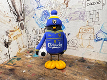 Load image into Gallery viewer, Wimbledon penguin home shirt 1998 with football and woolly hat