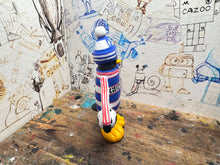 Load image into Gallery viewer, Queens Park Rangers penguin 1985/86 with football and woolly hat