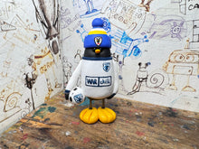 Load image into Gallery viewer, AFC Wimbledon penguin away shirt 2026/27 with football and woolly hat