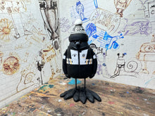 Load image into Gallery viewer, Notts County magpie top 1992 kit with woolly hat