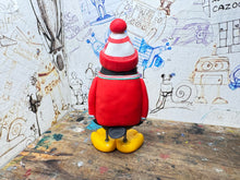 Load image into Gallery viewer, Wrexham AFC 1997 penguin with woolly hat