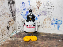 Load image into Gallery viewer, Derby County shirt 92 penguin with woolly hat