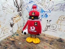 Load image into Gallery viewer, Wrexham afc home shirt 26/27 penguin with woolly hat & ball