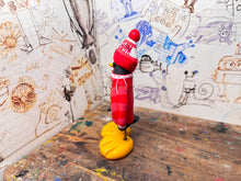 Load image into Gallery viewer, Wrexham AFC 1993 penguin with woolly hat