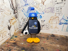 Load image into Gallery viewer, Peterborough United penguin 2014/15 with football and woolly hat