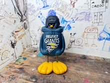 Load image into Gallery viewer, Belfast giants hoodie penguin with helmet