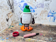 Load image into Gallery viewer, Shaun of the dead duck with removable parts and moving arm