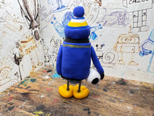 Load image into Gallery viewer, Wimbledon penguin home shirt 1997/98 with football and woolly hat