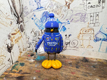 Load image into Gallery viewer, Birmingham City 1993 away shirt penguin with woolly hat & ball