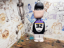 Load image into Gallery viewer, Dan rowbottom btcc cartoon character car mirror keyring