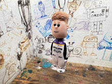 Load image into Gallery viewer, Adam Morgan btcc cartoon character car mirror keyring