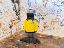 Load image into Gallery viewer, Notts County magpie retro kit 1978 away with woolly hat