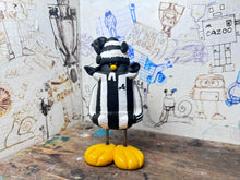 Load image into Gallery viewer, Notts County hoodie penguin with magpie (penguin)
