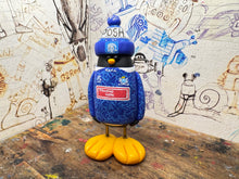 Load image into Gallery viewer, Peterborough United penguin 1994/95 home shirt with woolly hat