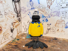 Load image into Gallery viewer, Notts County magpie retro kit 1978 away with woolly hat