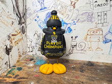 Load image into Gallery viewer, Nottingham Panthers hoodie playoff champions 2025 penguin with woolly hat