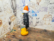 Load image into Gallery viewer, Sheffield Steelers penguin Christmas snowman jumper with woolly hat ice hockey